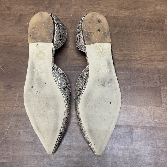 J.Crew Audrey Glitter Snakeskin flats - Picture 9 of 9